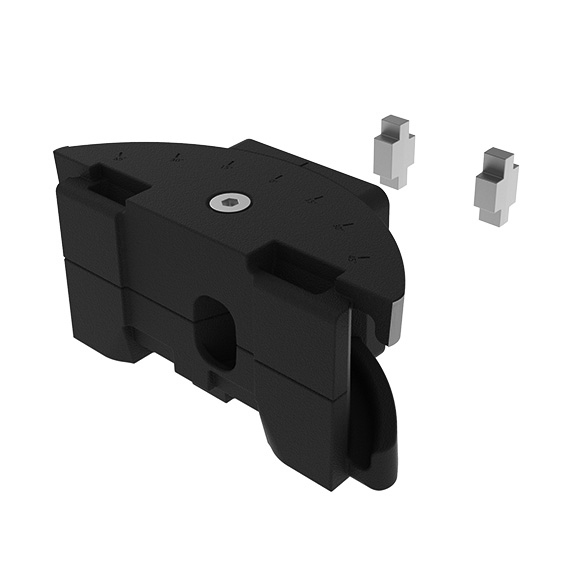 Schwenkadapter für Behälter