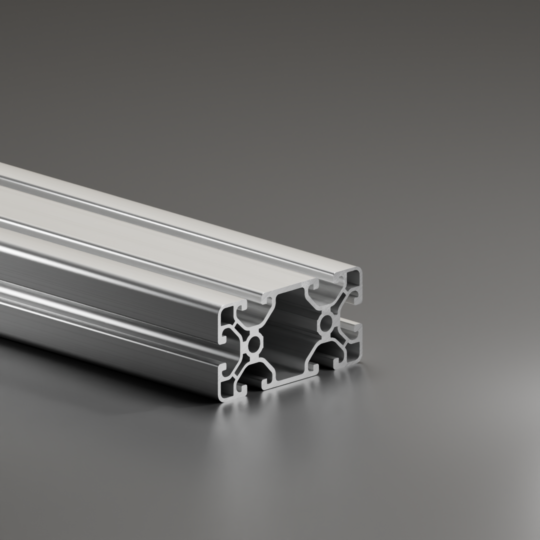 Alu - Profil AVP-I 8 Ultraleicht(Eco) 40 x 80 mm, Nut 8 mm