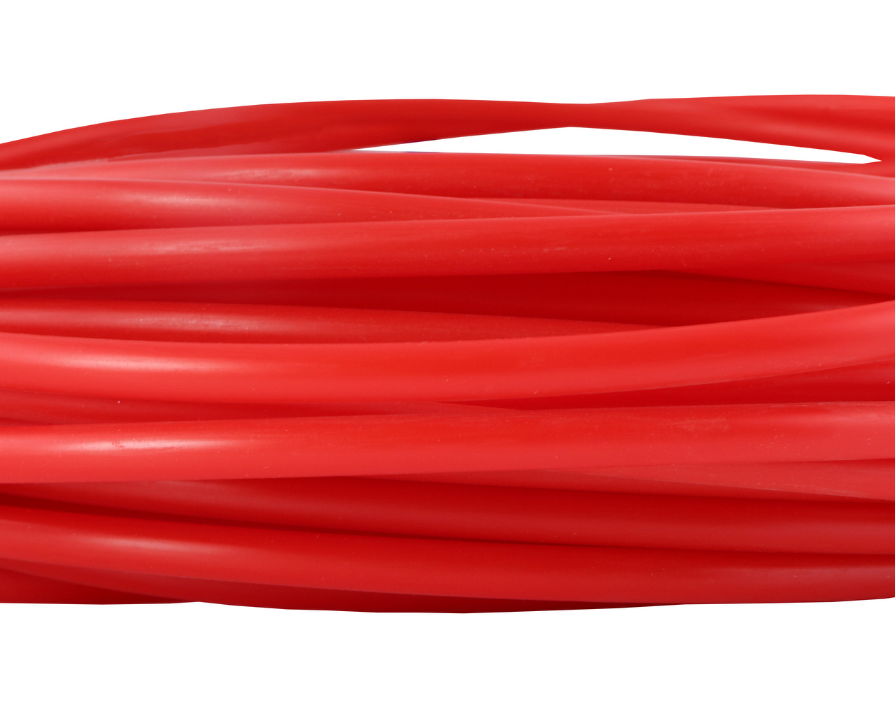 Kunststoffrohr aus Polyäthylen Serie PE rot