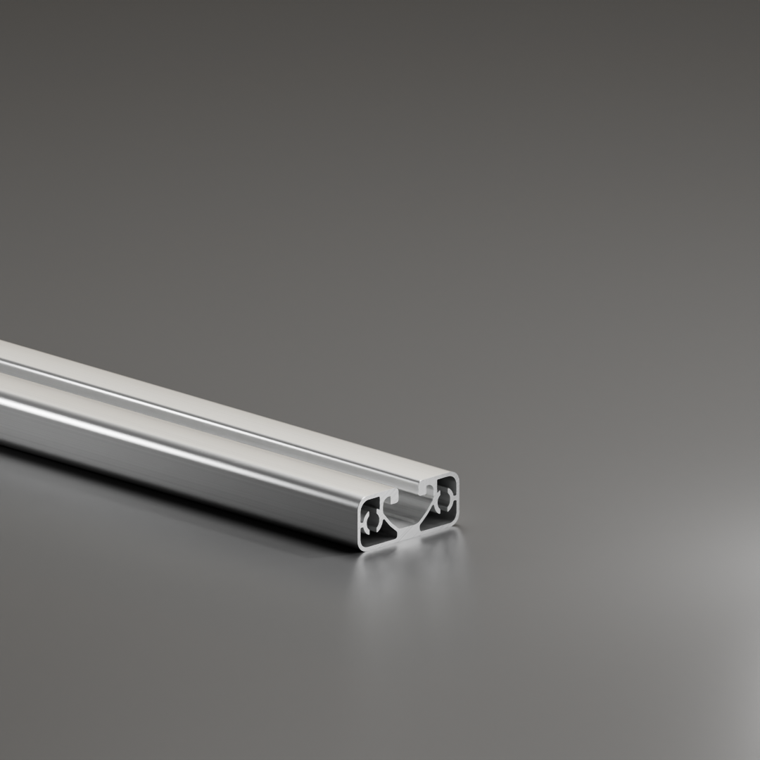 Alu - Profil AVP-I 8 Ultraleicht(Eco) 40 x 16 mm, Nut 8 mm