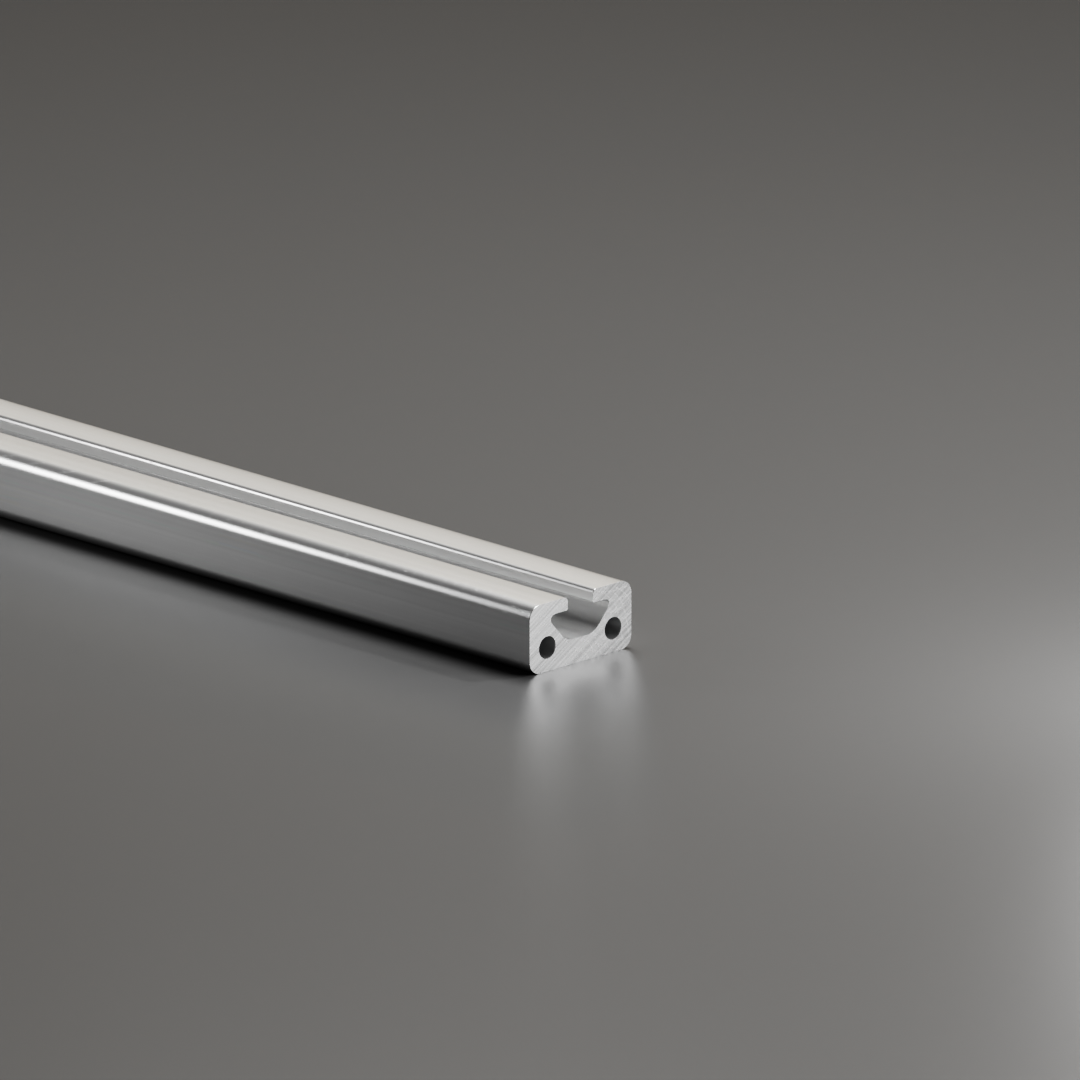 Alu - Profil AVP-I 5 Schwer 20 x 10 mm, Nut 5 mm