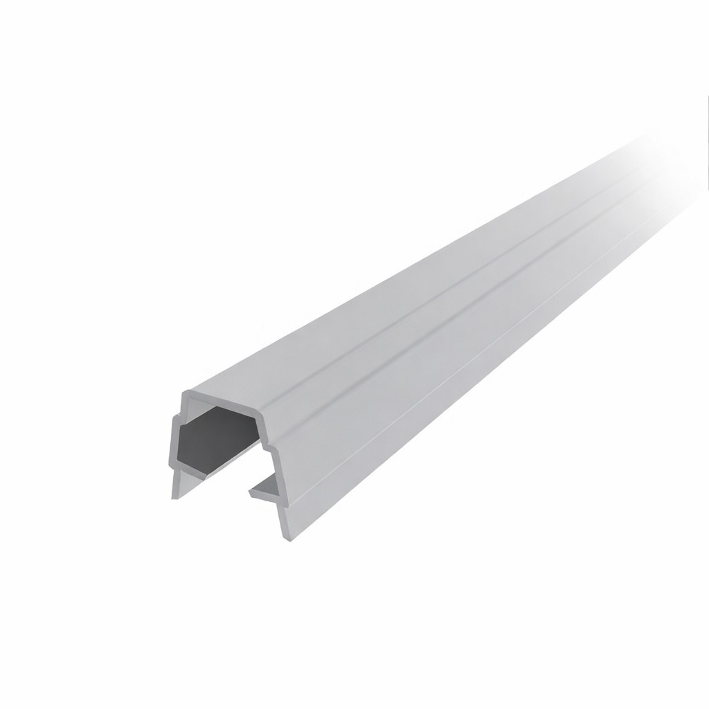 Abdeck- und Einfassprofil I Nut 8, grau ähnlich RAL 7035