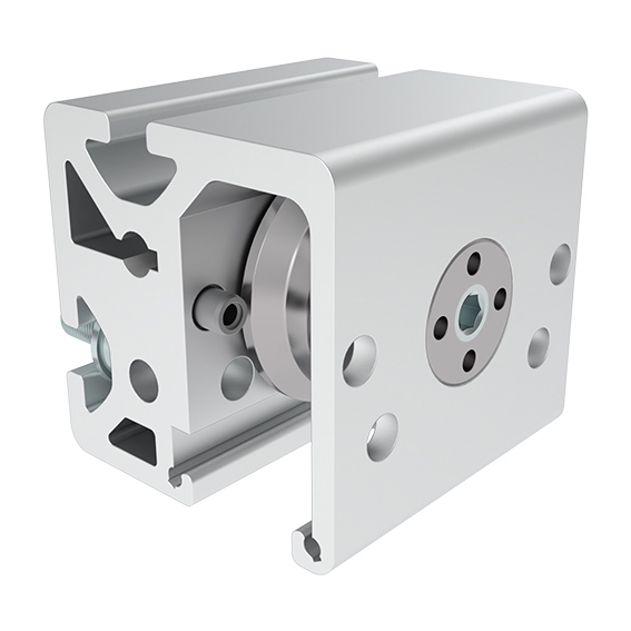 Lagereinheit 1 Rolle Exzentrisch Welle Ø14