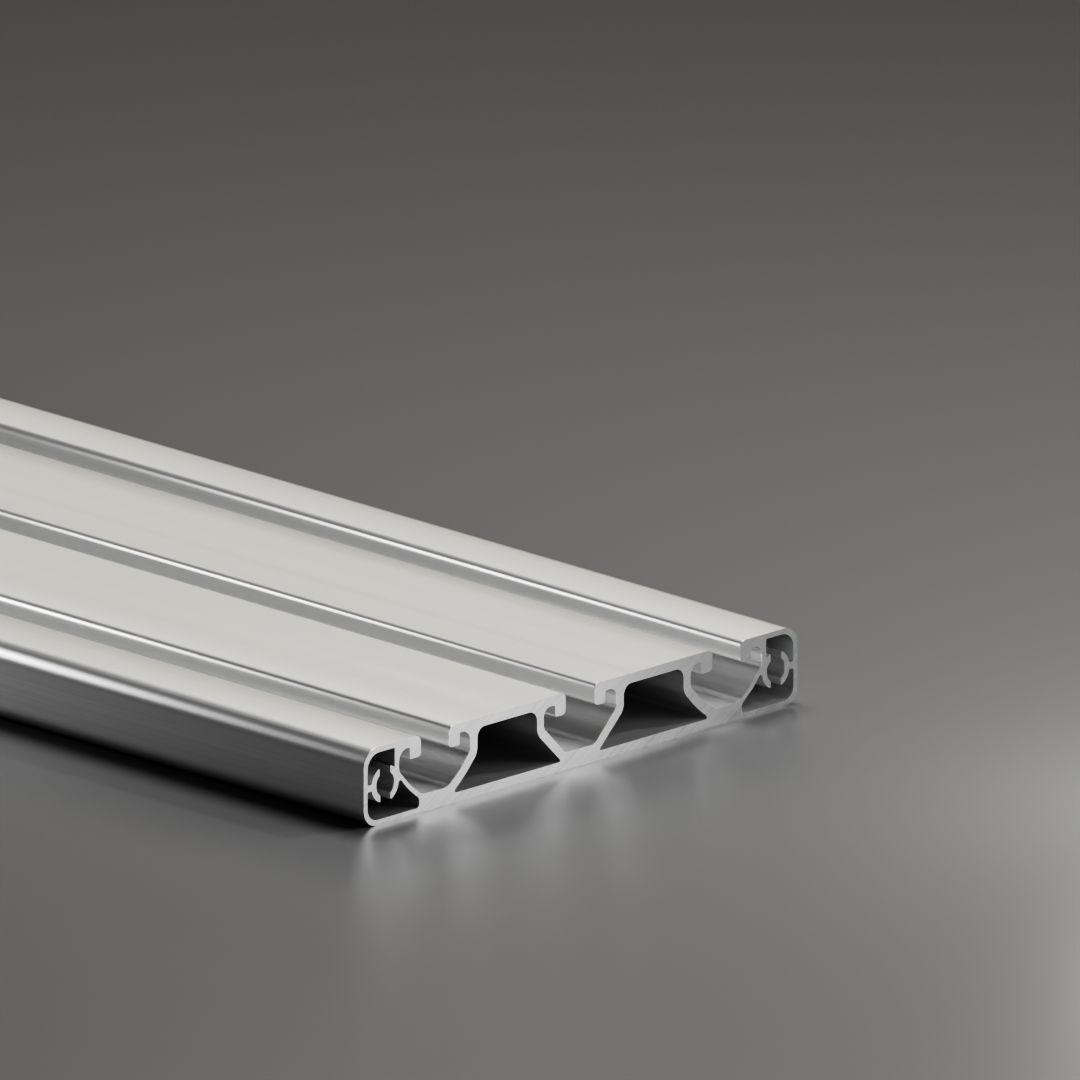 Alu - Profil AVP-I 8 Ultraleicht(Eco) 120 x 16 mm, Nut 8 mm