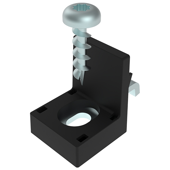 Platten-Klemmwinkel I40, Nut 8 (SET)