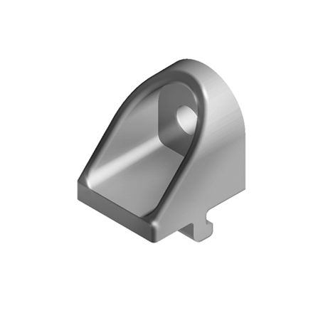 Klemmwinkel I40, Nut 8, blank