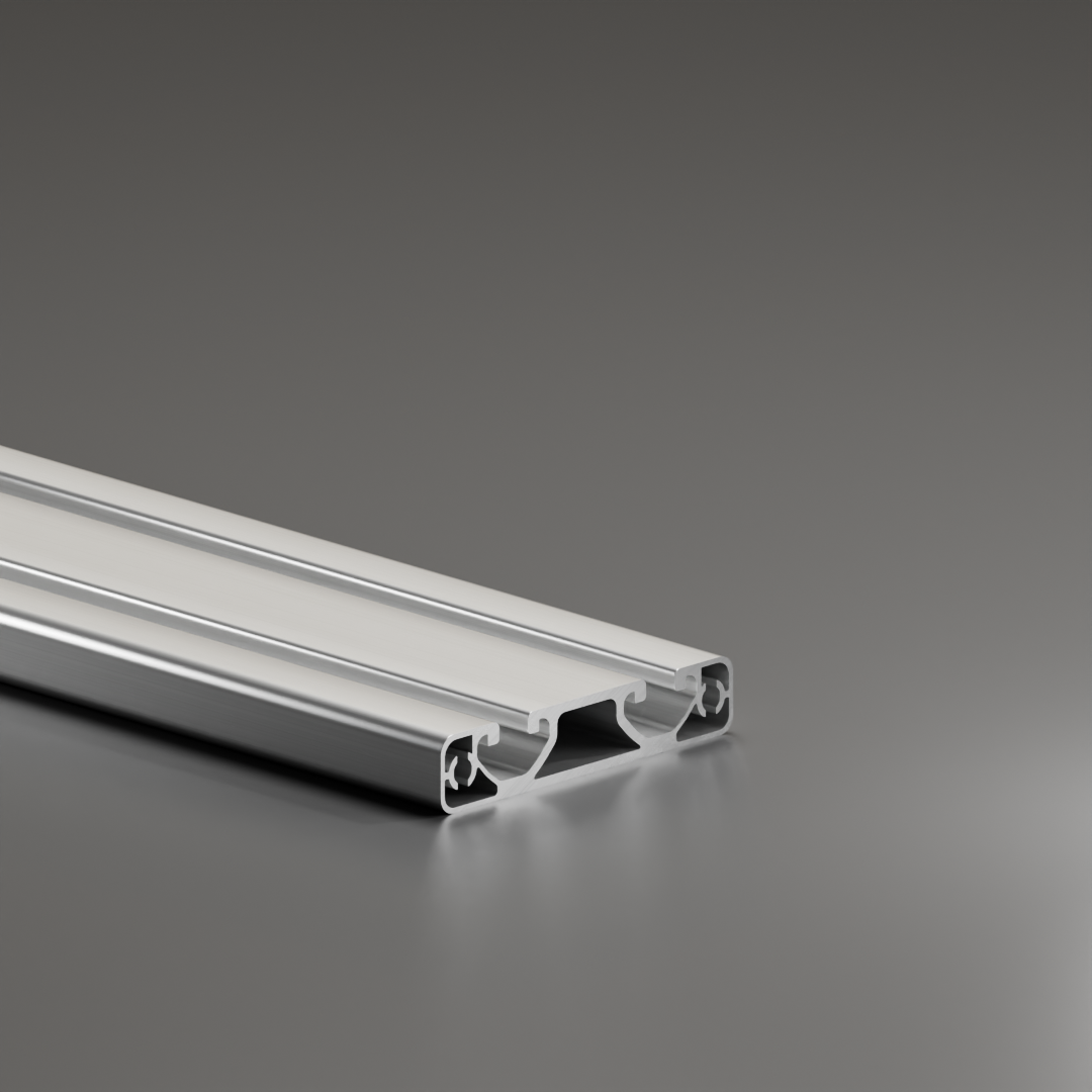 Alu - Profil AVP-I 8 Ultraleicht(Eco) 80 x 16 mm, Nut 8 mm