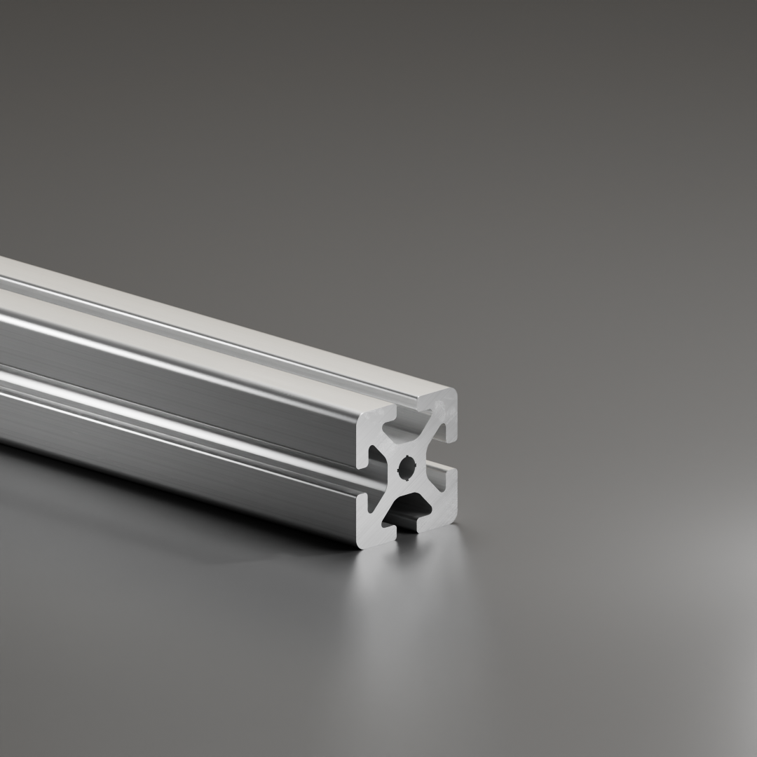 Alu - Profil AVP-I 8 Schwer 40 x 40 mm, Nut 8 mm