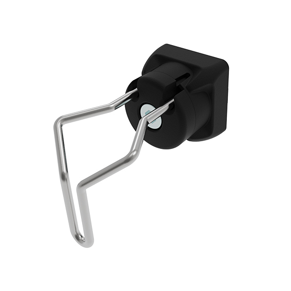 Tuchklemme ESD FX für Profile 40/45, Nut 8/10