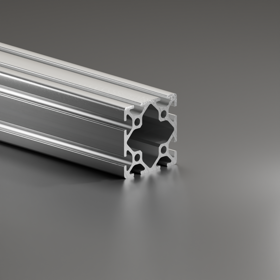 Alu - Profil AVP-I 5 Leicht 40 x 40 mm, RA20, Nut 5 mm