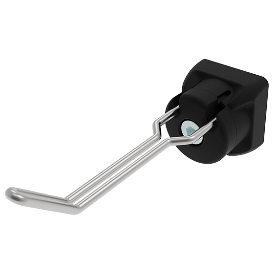 Werkzeughaken FX 66/27 - 13 für Profile 40/45, Nut 8/10