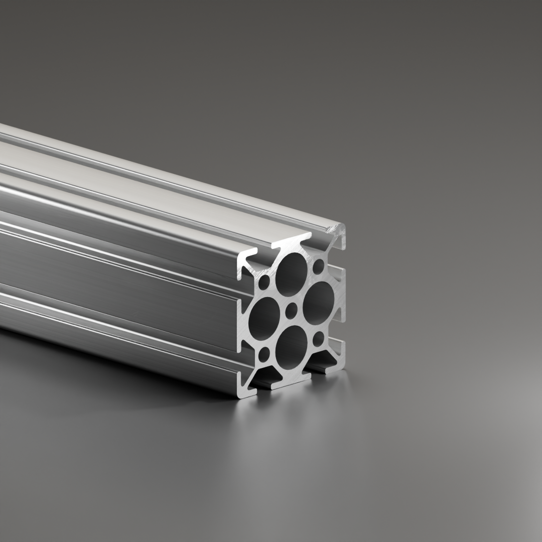 Alu - Profil AVP-I 8 Leicht 60 x 60 mm, Nut 8 mm