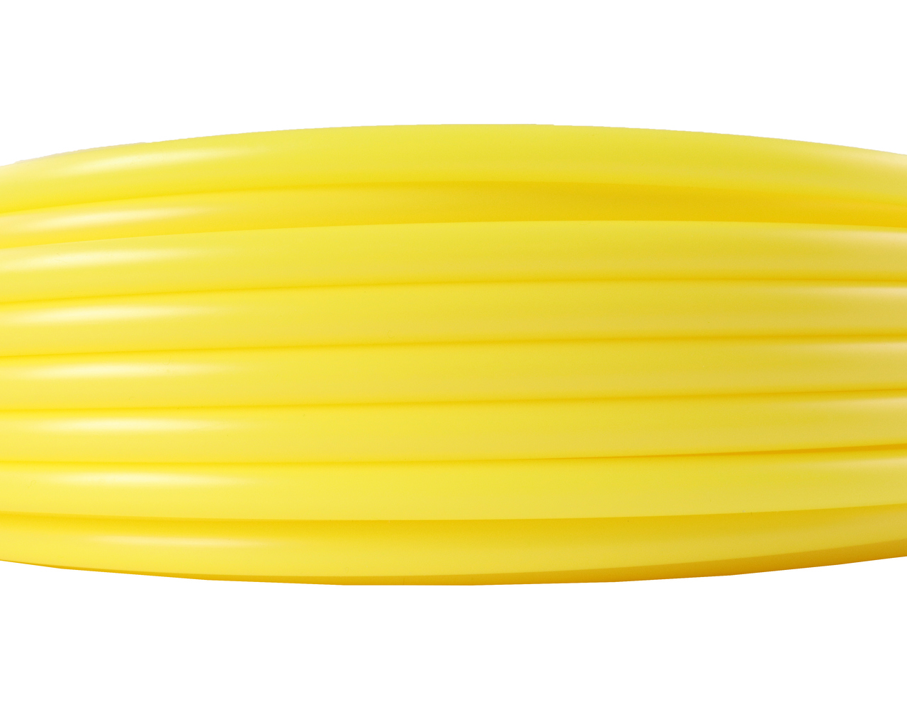 Kunststoffrohr aus Polyäthylen Serie PE gelb