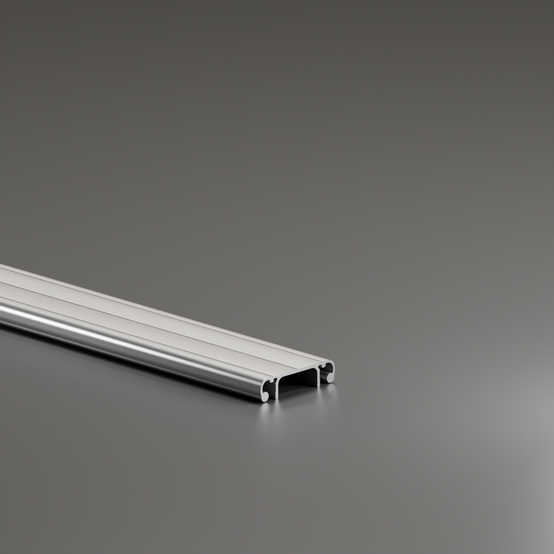 Alu - Profil AVP-I KK leicht 40 x 9,5 mm, Kabelkanalprofil Deckel