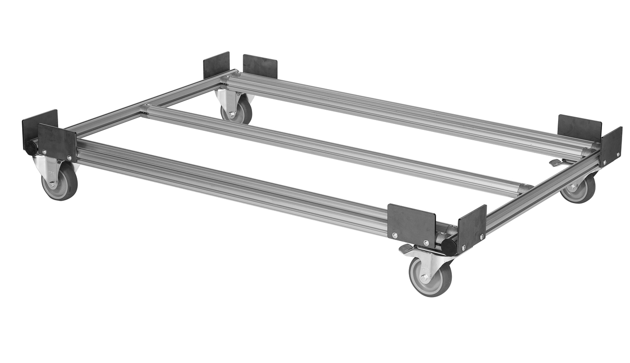 Palett Trolley Paletten Fahrwagen 1242x840x325