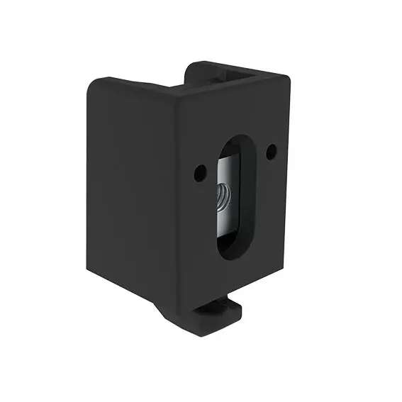 Uniblock mit Mutter M6, Nut 6