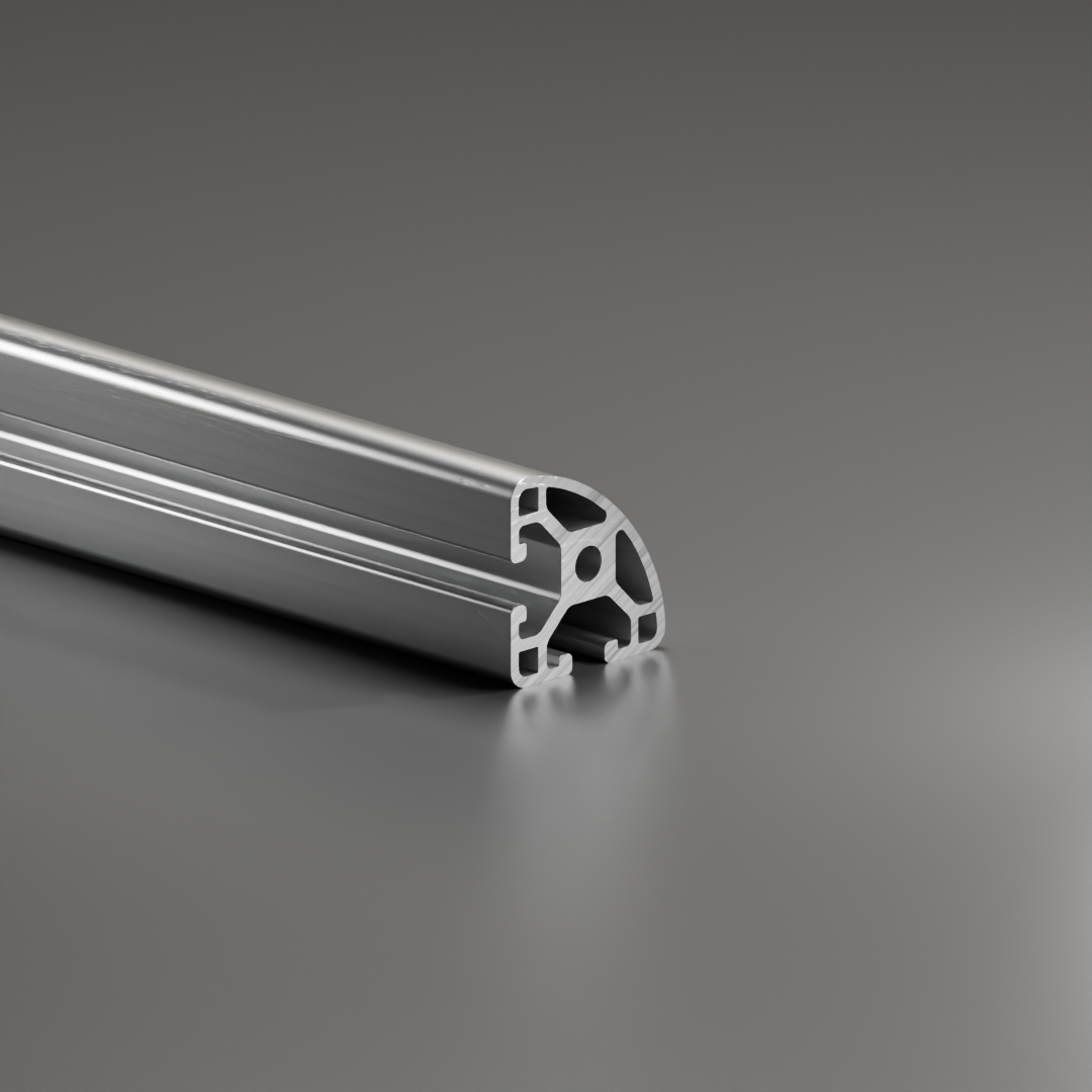 Alu - Profil AVP-I 6 Leicht 30 x 30 mm, Nut 6 mm