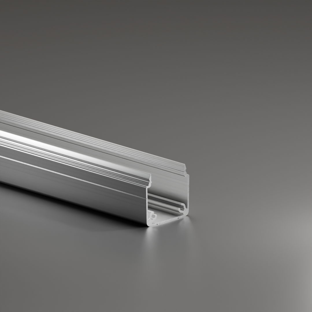 Alu - Profil AVP-I KK leicht 41,5 x 37 mm, Kabelkanalprofil U-Profil