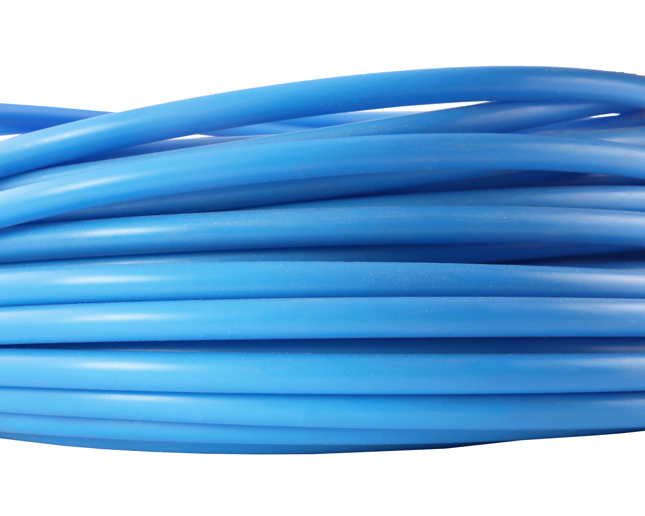 Kunststoffrohr aus Polyäthylen Serie PE blau