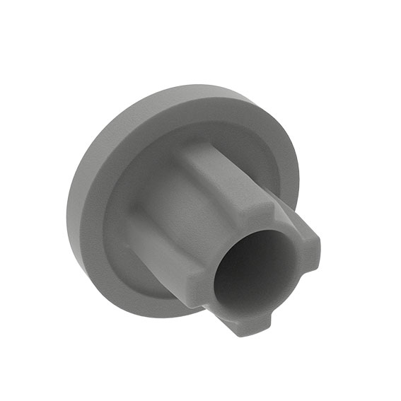 Abdeckkappe für innenliegende Scharnier-Elemente