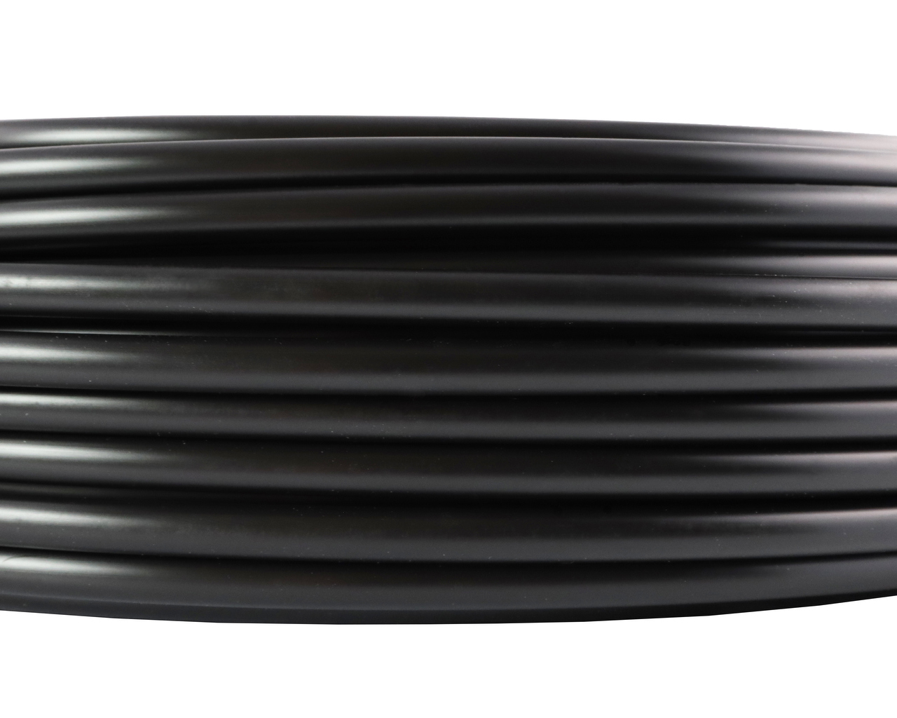 Kunststoffrohr aus Polyäthylen Serie PE schwarz