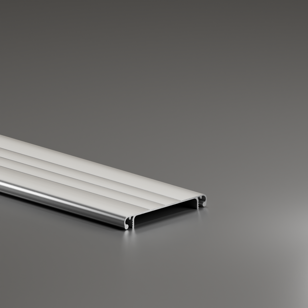 Alu - Profil AVP-I KK leicht 80 x 9,5 mm, Kabelkanalprofil Deckel