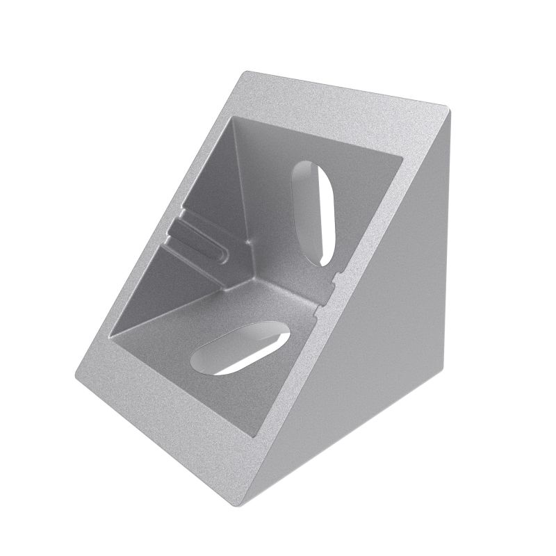 Zinkwinkel 40 Flach, blank