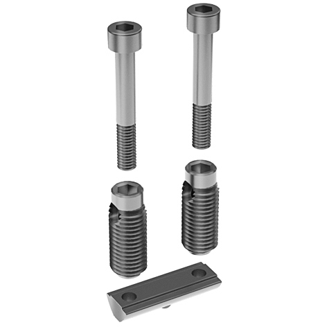 Automatik-Doppelverbinder I, Nut 8, 40 Profil (SET)