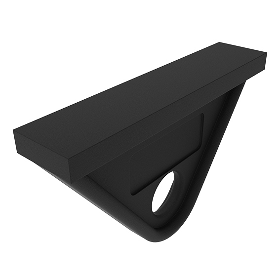 Werkzeughängegleiter für Nut 8, 1-Loch