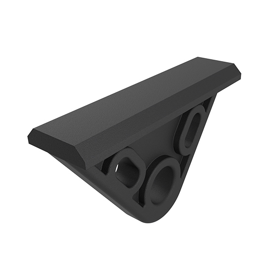 Werkzeughängegleiter für Nut 8/10, 3-Loch