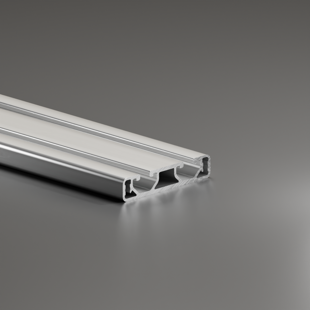 Alu - Profil AVP-I 6 Leicht 60 x 12 mm, Nut 6 mm