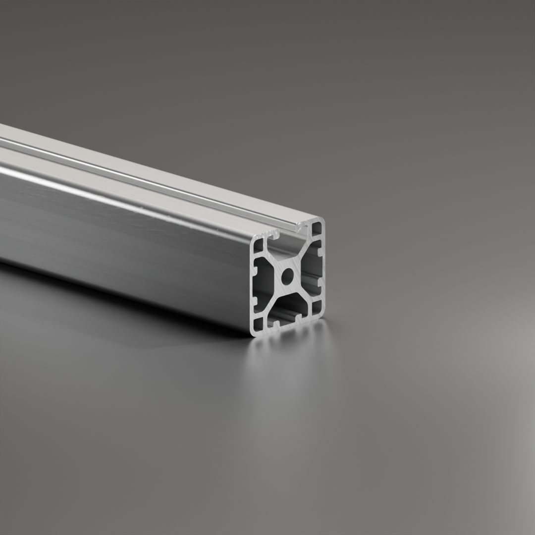 Alu - Profil AVP-I 6 Leicht 30 x 30 mm, Nut 6 mm, 3-Nuten geschlossen