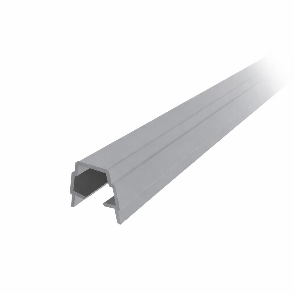 Abdeck- und Einfassprofil I Nut 8, grau ähnlich RAL 7042