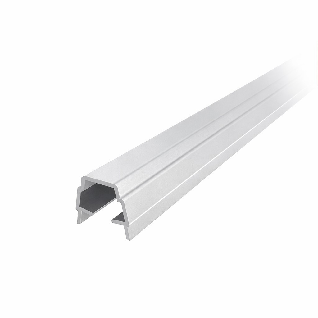 Abdeck- und Einfassprofil I Nut 8, weißaluminium
