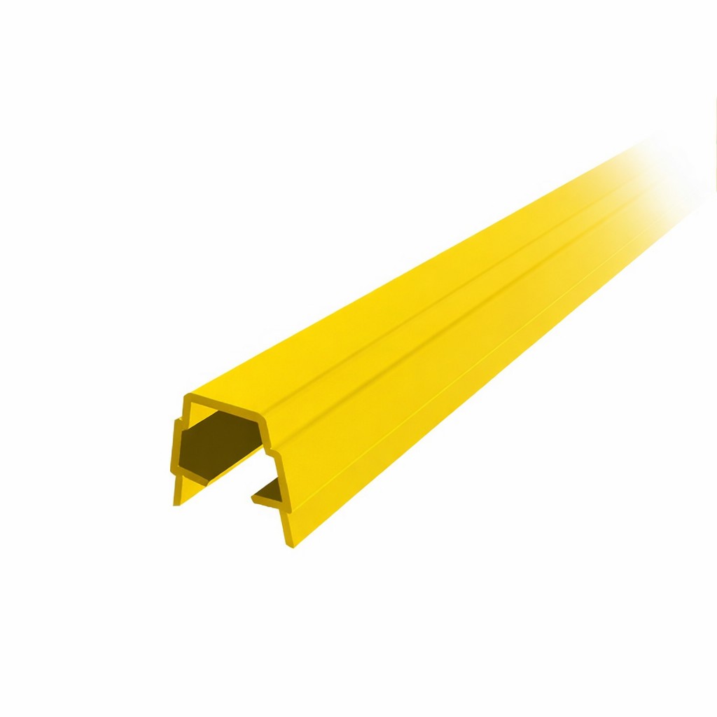 Abdeck- und Einfassprofil I Nut 8, gelb