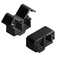 Clip-Kabelbinder- 2 Klammern - mit Hammer